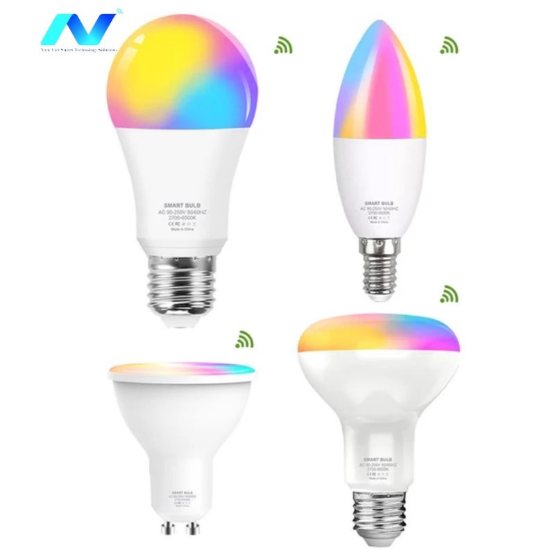 Bóng led buld thông minh Bluetooth E14 ánh sáng 2700K-6500K RGB