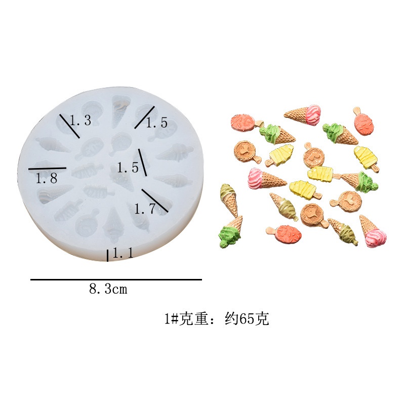 Khuôn Silicone Làm Bánh Hình Nón Tiện Dụng