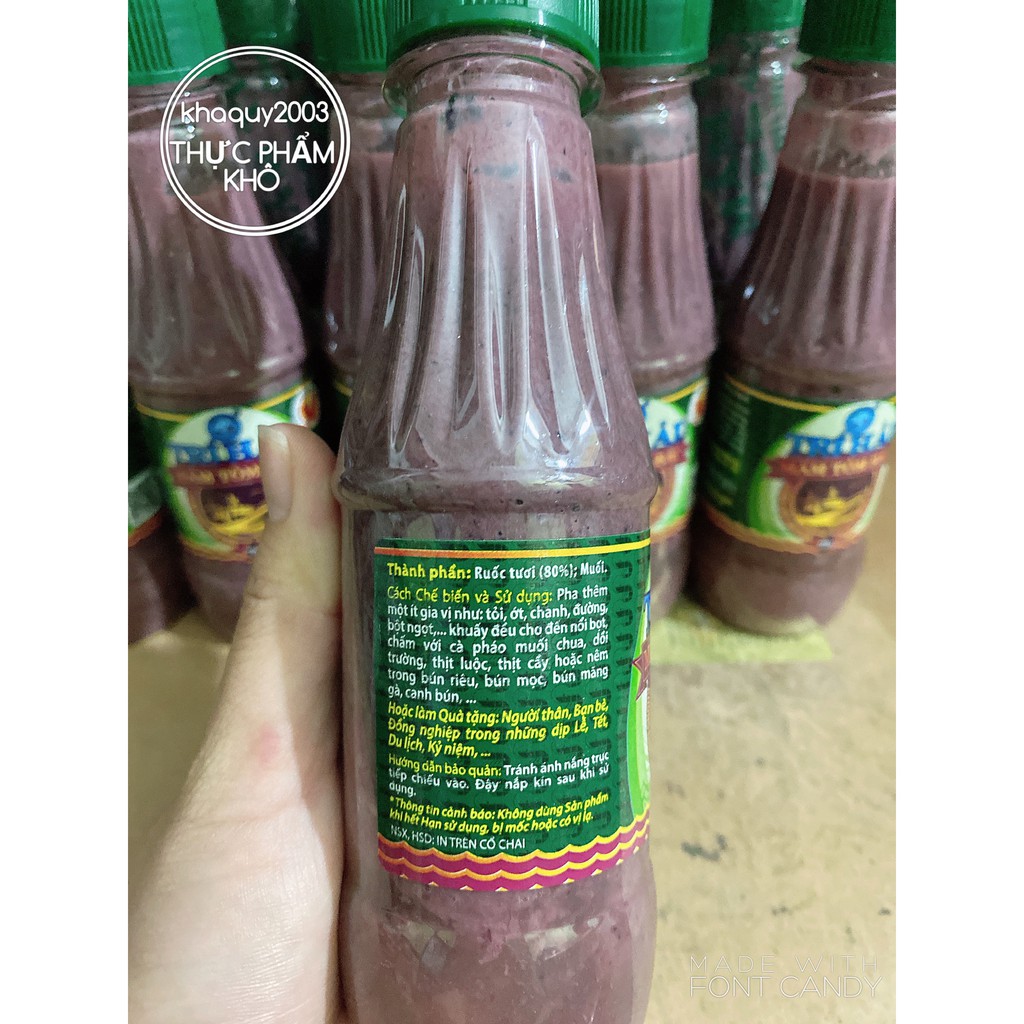 Mắm tôm Trí Hải