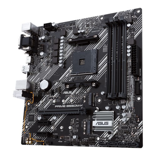 Bo mạch chủ AMD Mainboard ASUS PRIME B550M-K AM4 - Hàng Chính Hãng