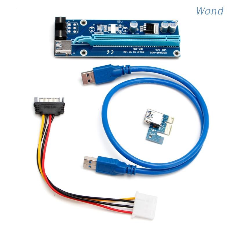 Bảng Mạch Chuyển Đổi Từ Woxnd Usb 3.0 Pci-E Express 1x Sang 16x | BigBuy360 - bigbuy360.vn