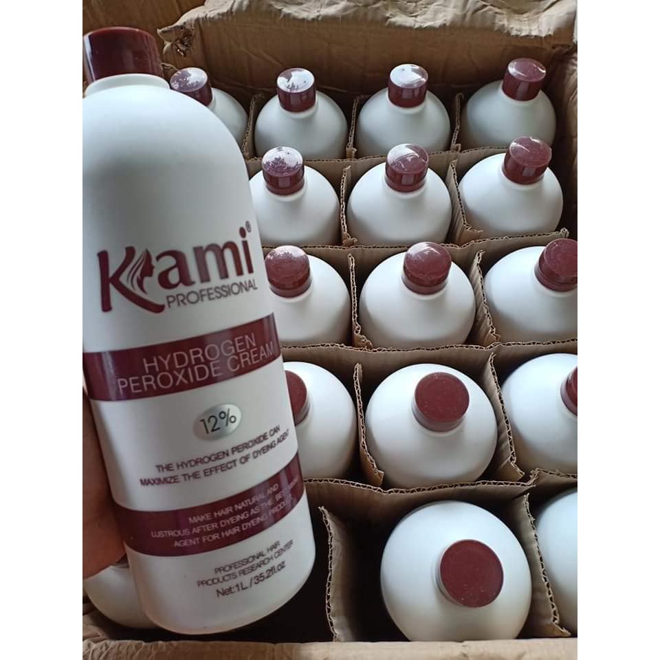 (CHÍNH HÃNG) Oxi nhuộm (trợ nhuộm) chống xót KAMI- hương socola (chai nhỏ 100ml) | BigBuy360 - bigbuy360.vn