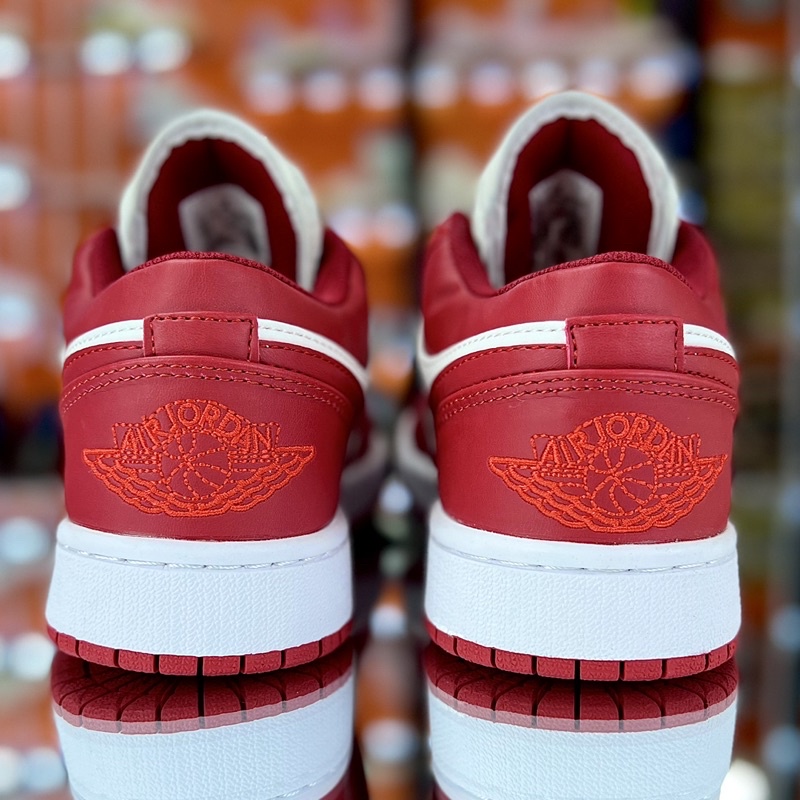 GIÀY SNEAKER JORDAN 1 LOW GYM RED TẶNG KÈM BỘ QUÀ TẶNG GIÁ TRỊ