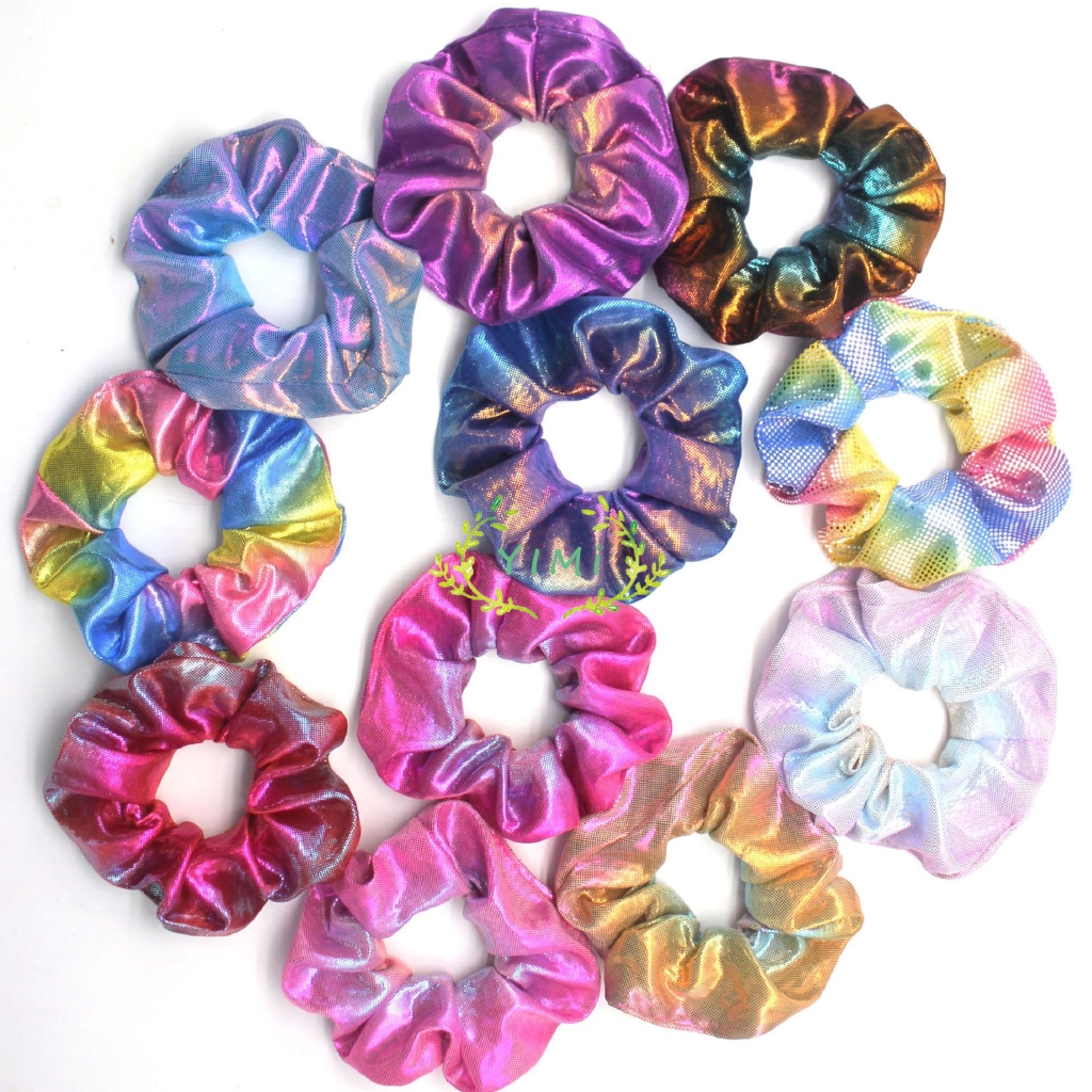 Dây đeo tóc Gradient màu đôi có đóng dấu nóng