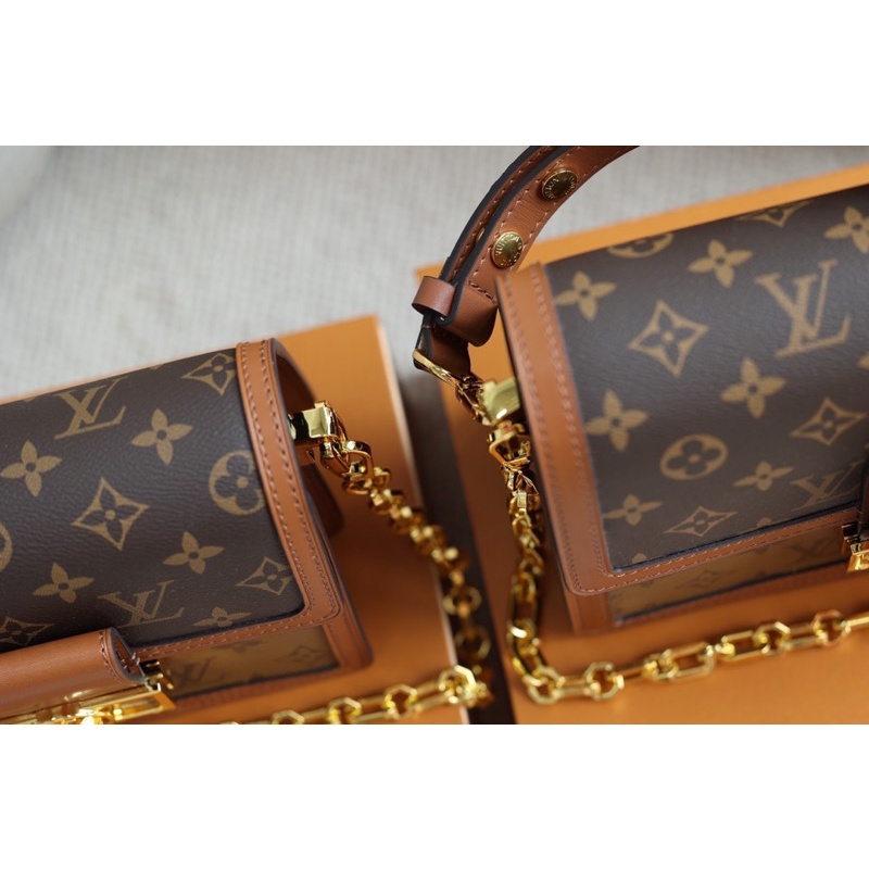 Túi xách Lv dauphine cao cấp sẵn 2 size fullbox cực vip