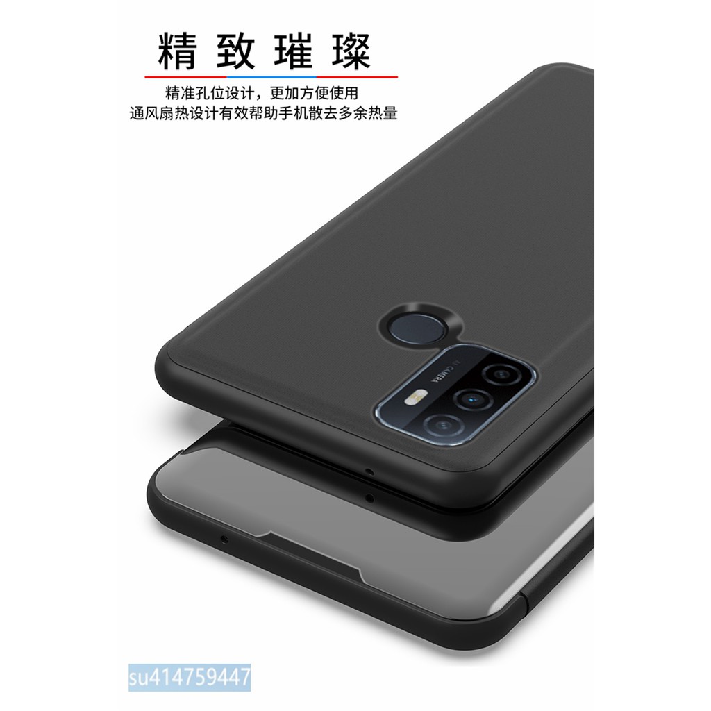 Thông Minh Bao Da Điện Thoại Nắp Lật Tráng Gương Cho Oppo A53 2020 Bảo Vệ | BigBuy360 - bigbuy360.vn