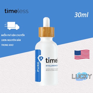 Serum ha timeless hyaluronic acid 100% pure cấp nước chuyên sâu, mịn da 30ml / 60ml
