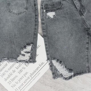 Quần Jeans Ngố Rách Mảng🍂