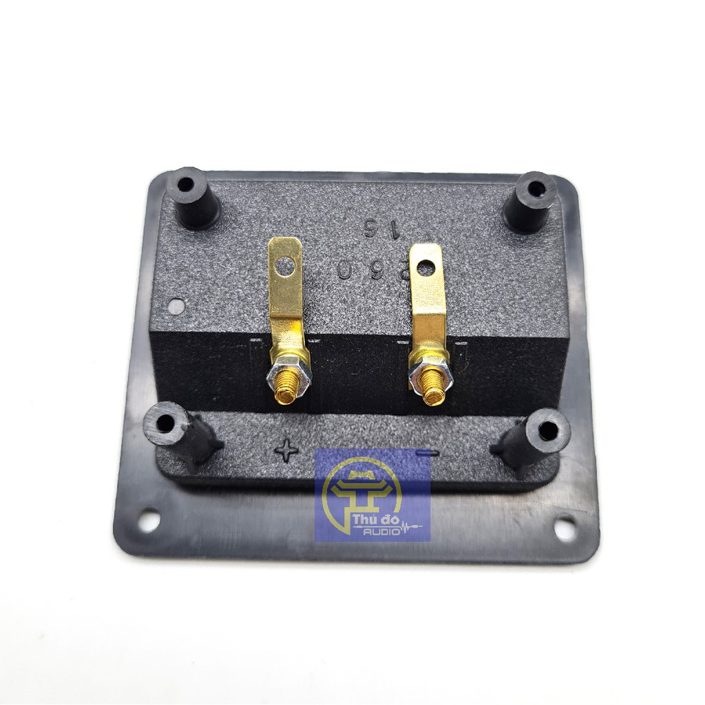 01 cái trạm loa dạng nhấn hình tròn, hình chữ nhật, hậu loa, cọc loa