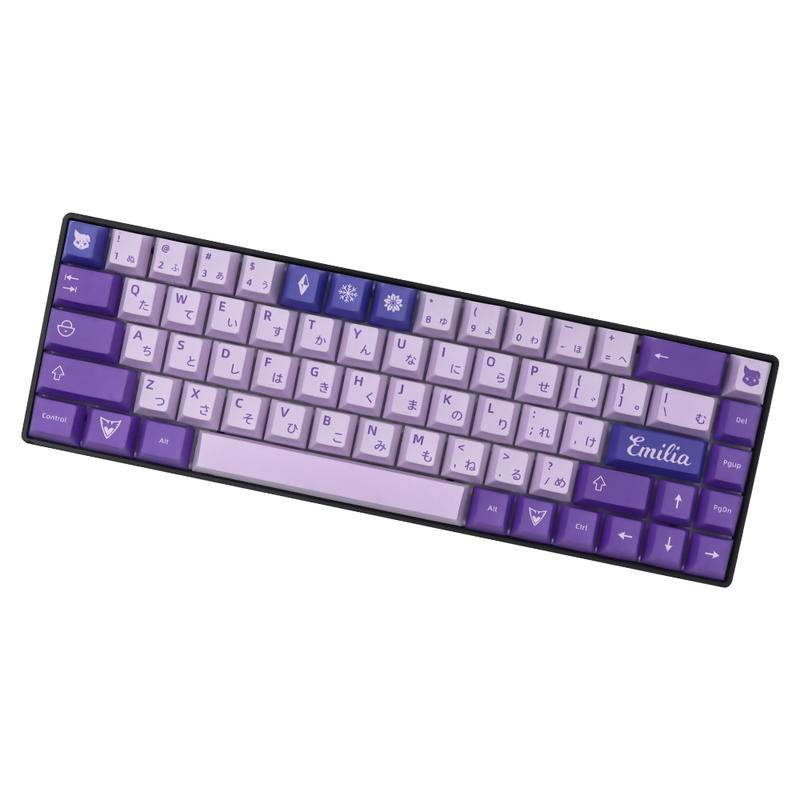 139 Keys Frost Witch The key cap Purple keycaps PBT material for GMK 61/68/84/87/96/980/104/108 Mechanical keyboard available