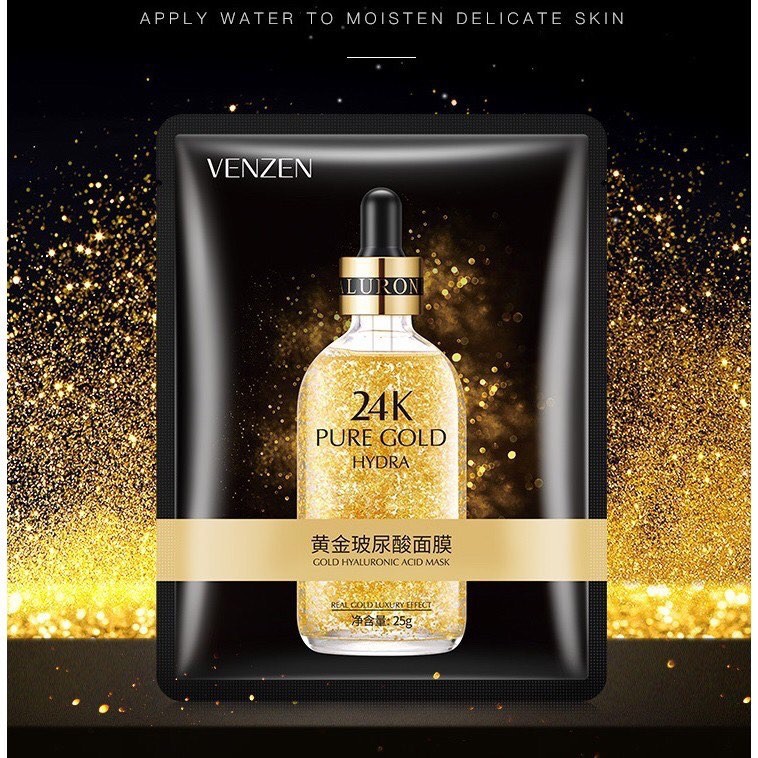 Mặt nạ VENZEN 24K PURE GOLD HYDRA