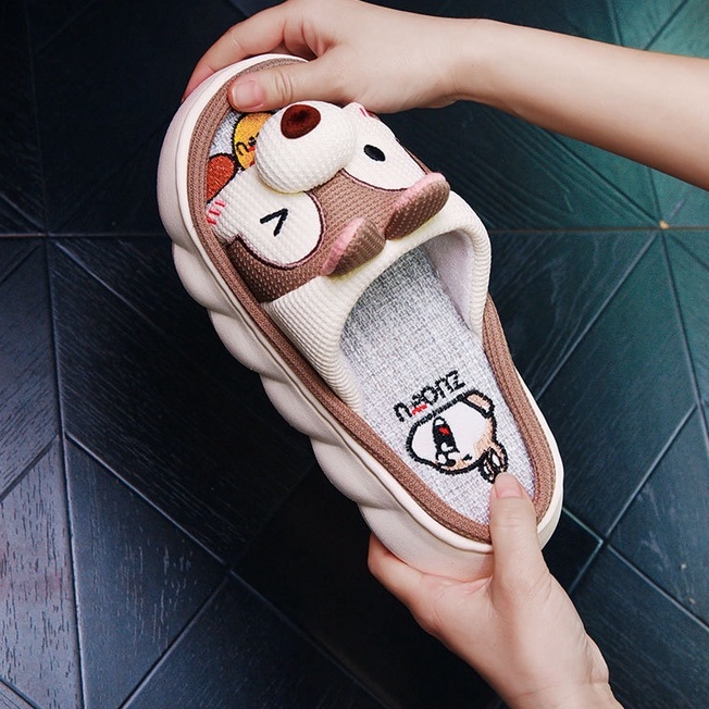 Dép Nữ hình Chú Sóc Ngộ Nghĩnh, Siêu CUTE Dễ Thương