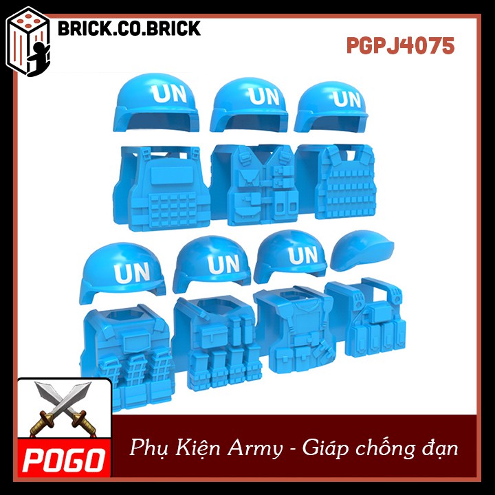 Army Trang Phục Quân Đội Liên Hợp Quốc Giáp UN PGPJ4075