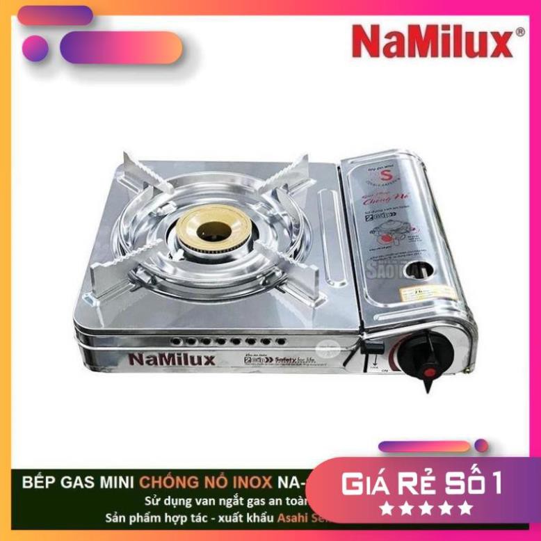 BẾP GAS MINI INOX DU LỊCH  NAMILUX NA-194AS ( CHỐNG NỔ ) (Hàng Chính Hãng)