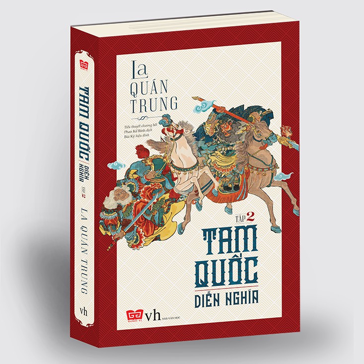 Sách - Tam quốc diễn nghĩa - Boxset trọn bộ 2 tập - tái bản 2018