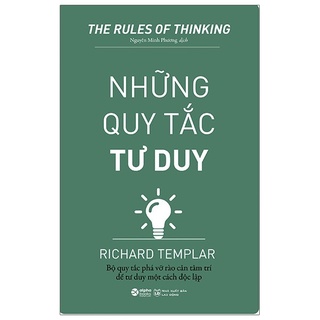 Sách Alphabooks - Những Quy Tắc Tư Duy
