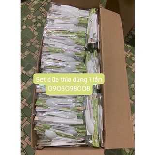 [GIÁ SỈ] set thìa,đũa,tăm,giấy ăn dùng 1 lần