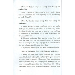 Sách - Luật Công An Nhân Dân (Hiện Hành)