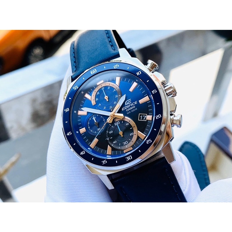 Đồng hồ nam Casio Edifice EFV-600L-2A Blue Sea siêu đẹp dành cho AE !!!