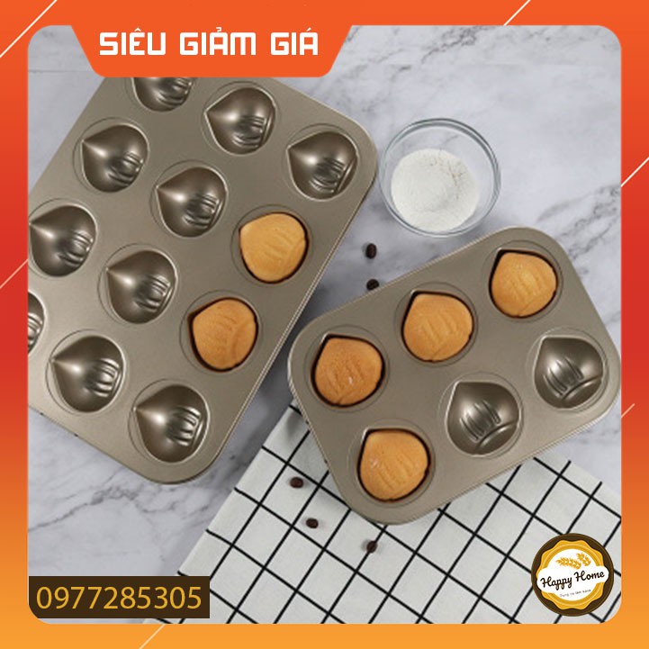 Khuôn nướng bánh chống dính hình HẠT DẺ SIÊU ĐẸP