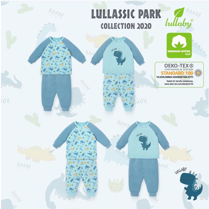 Set 2 Bộ Raglan BT dày Lullaby 2020