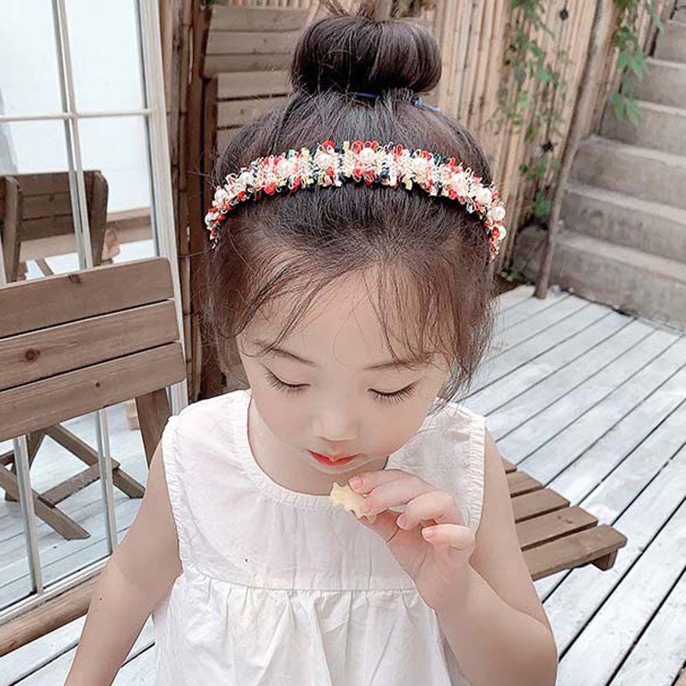 ANEMONE Cài Tóc Phối Ren Xinh Xắn Ngọt Ngào Cho Bé Gái