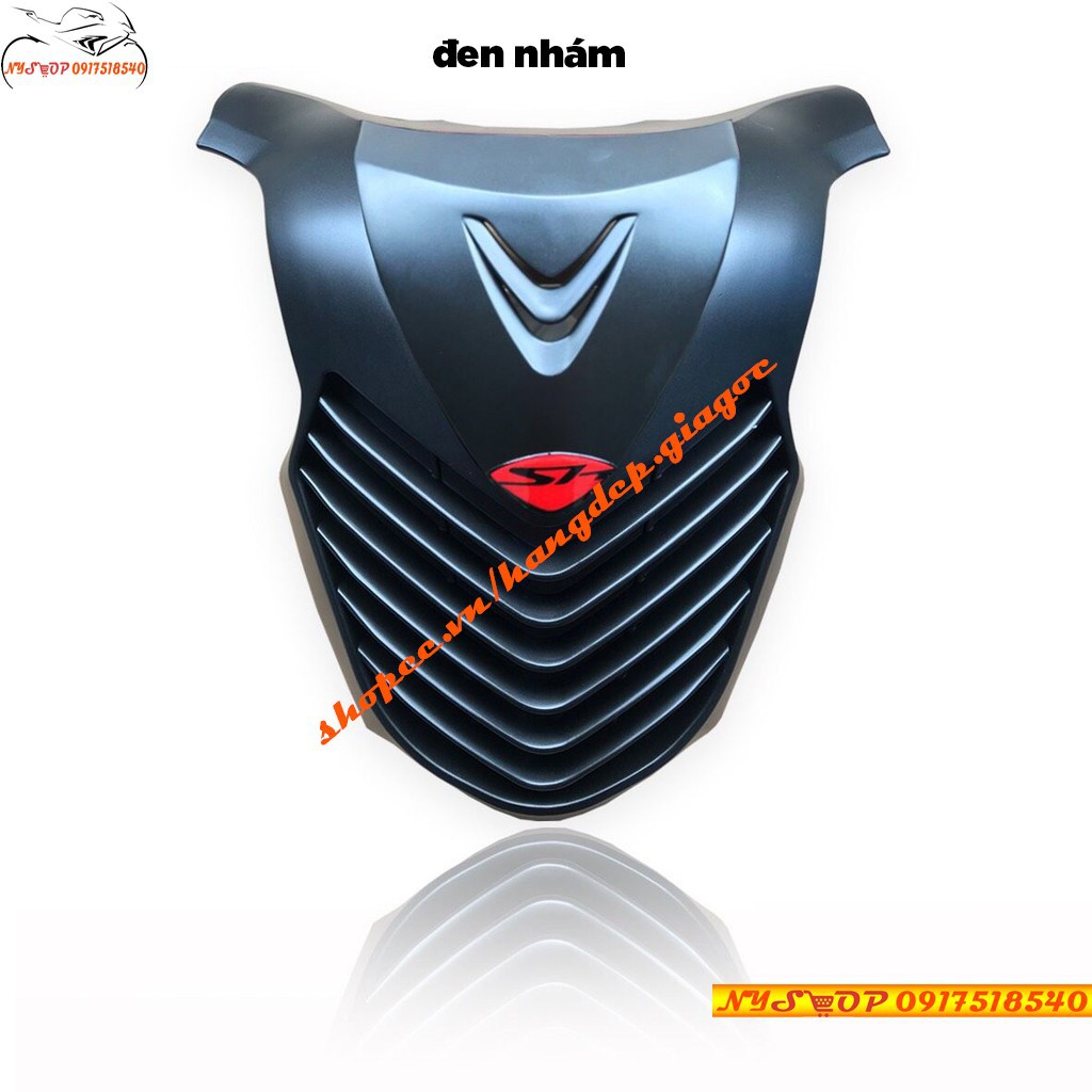 MẶT NẠ KIỂU Ý CHO SH 2017-2019 V2 KHÔNG CHE ĐÈN DEMI - TẶNG BỌC SMK