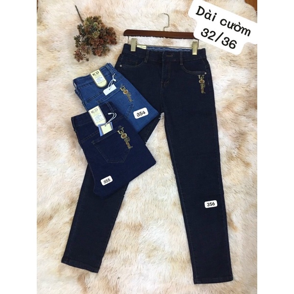 Quần jeans nữ bigsize co giãn cao cấp mẫu SD