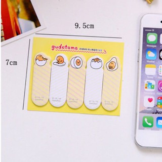 Note đánh dấu trang Gudetama cute