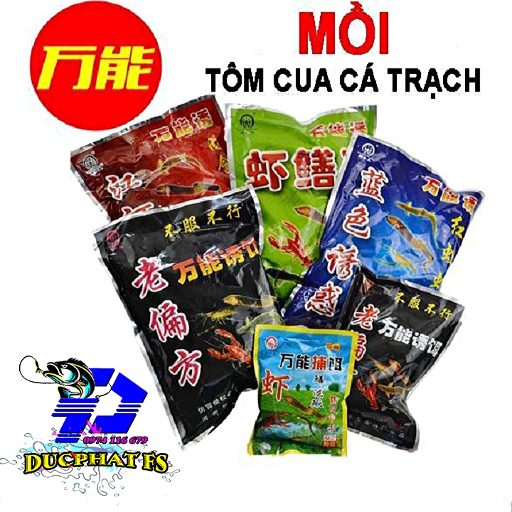 Bịch Mồi Đánh Tôm , Cua , Tép , Lươn Trạch Hiệu Quả Cao