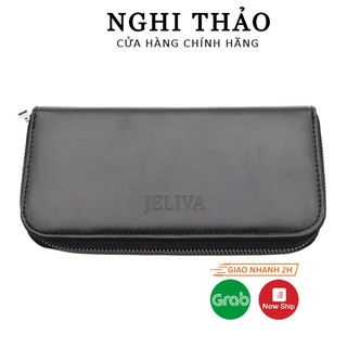 Túi da đựng cọ jeliva 12 ngăn