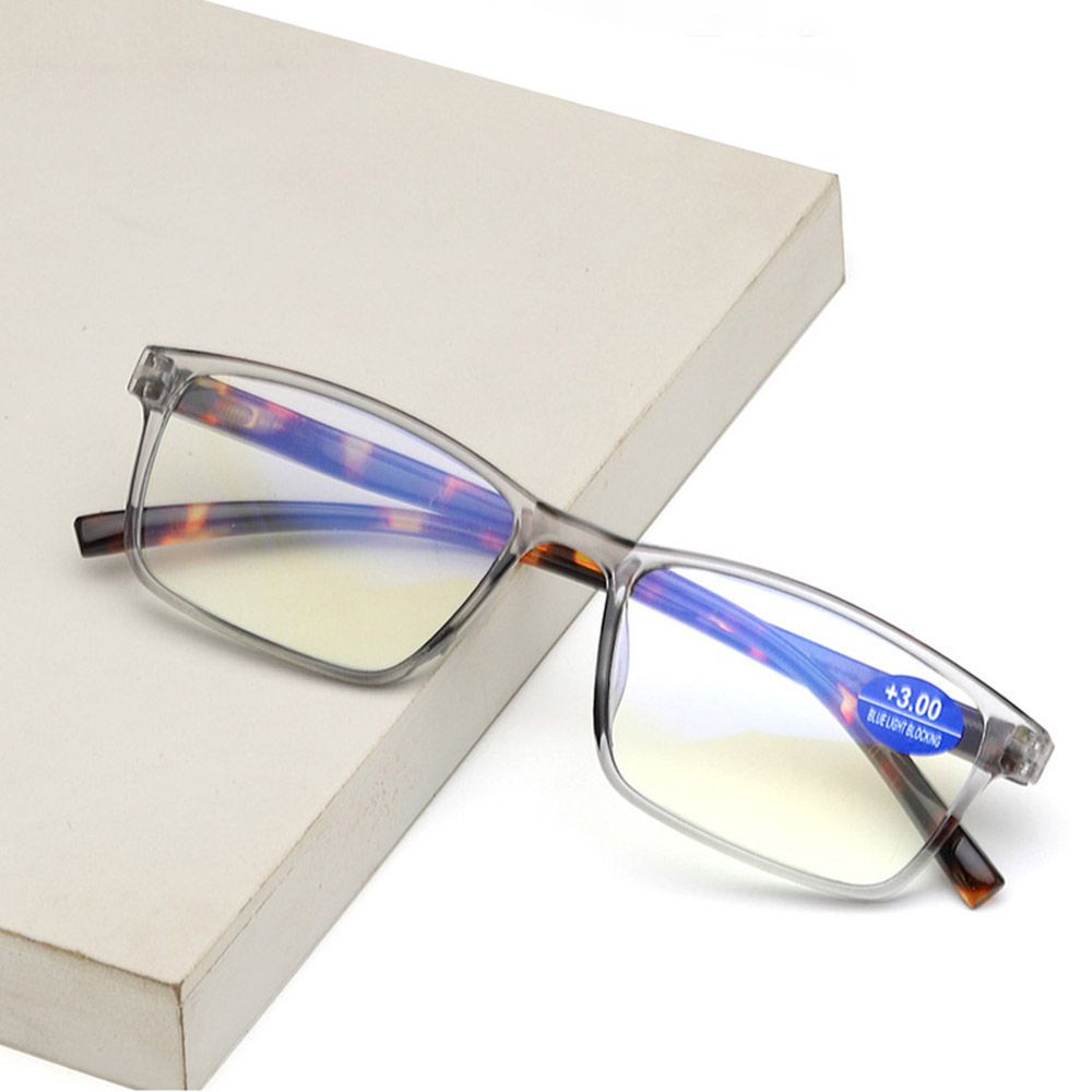 Okdeals Kính Đọc Sách Gọng PC Siêu Nhẹ Chống Tia Sáng Xanh Thời Trang Nhiều Màu Cho Nam Và Nữ