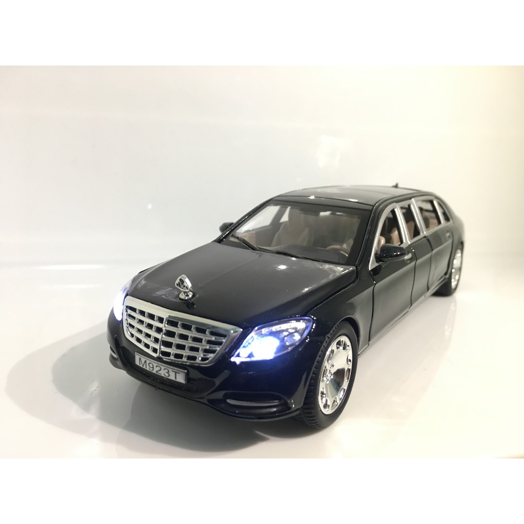 Mô hình ô tô siêu xe MERCEDES S600 tỷ lệ 1:24 kim loại
