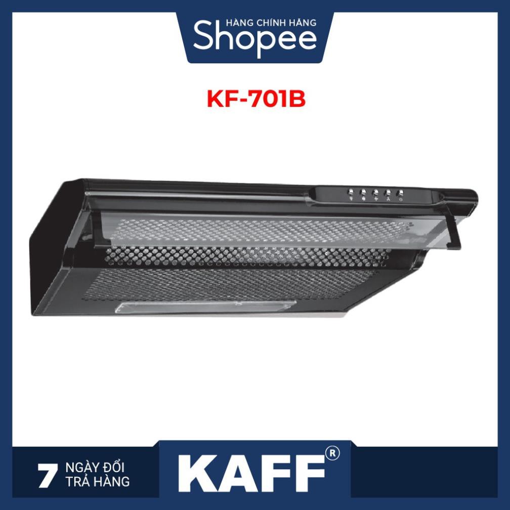 (Ship trong ngày) Máy hút mùi bếp 7 tấc Kaff KF-701B (KF-8710B) (Bảo hành chính hãng)