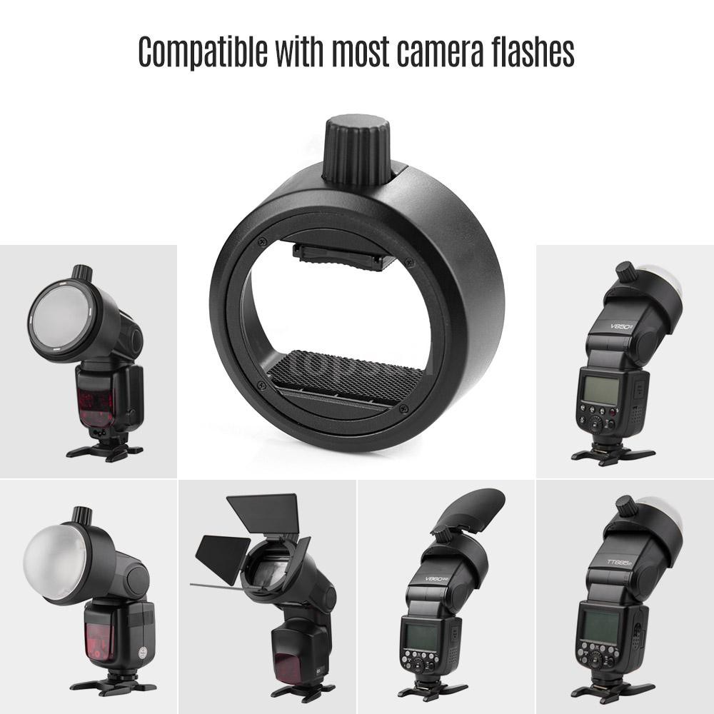 Bộ đầu nối đèn Flash Godox S-R1 On-Cam dành cho máy ảnh Godox V860Ii V850Ii Tt T685T Tt