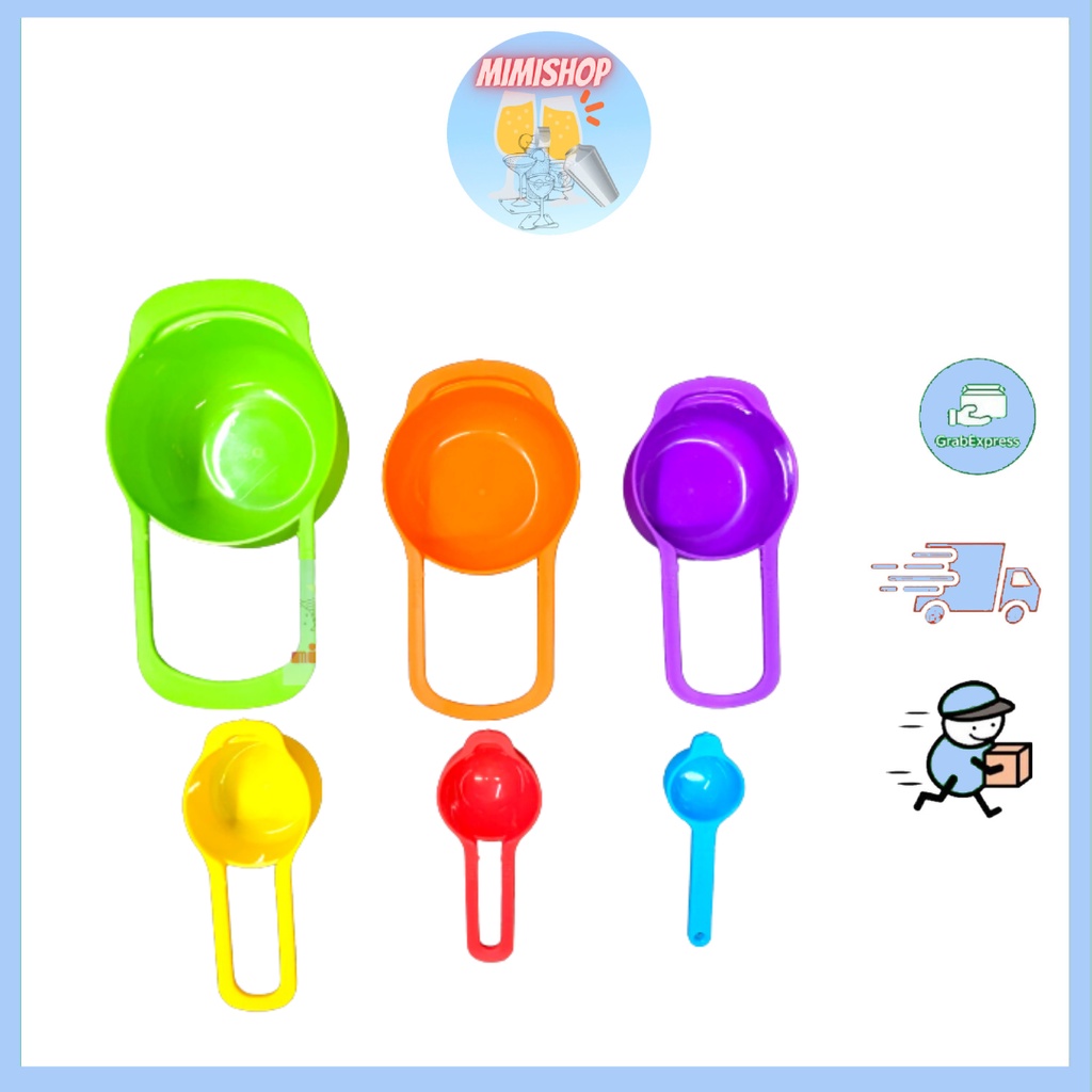 Bộ Cúp Đong Inox Cao Cấp Lớn Gồm 4 Cái Giúp Đo Lượng Pha Chế Chuẩn Dễ Dàng Vệ Sinh An Toan Sức Khỏe Độ Bền Cao🎉Mimishop
