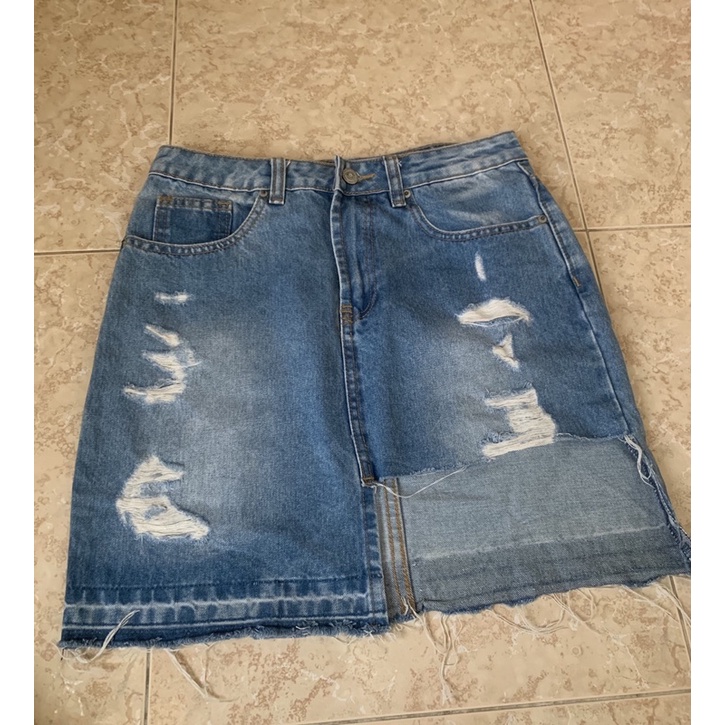 CHÂN VÁY JEAN CÁCH ĐIỆU