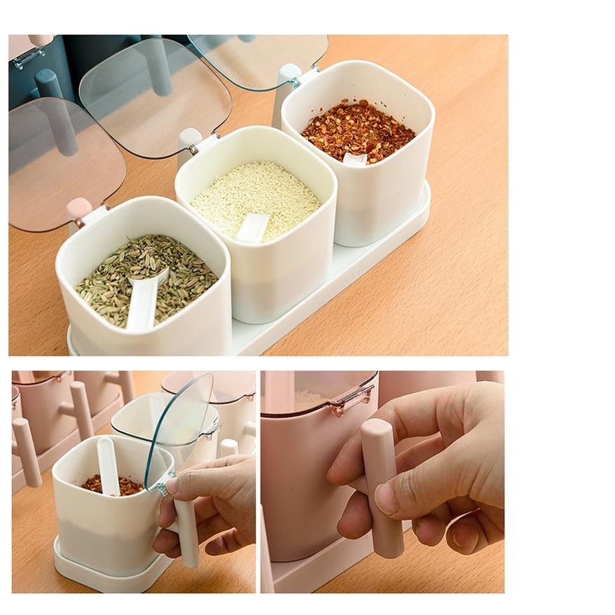 Giá Nhựa 3 Ngăn Đựng Gia Vị Tbd003 Tiện Dụng Cho Nhà Bếp | BigBuy360 - bigbuy360.vn