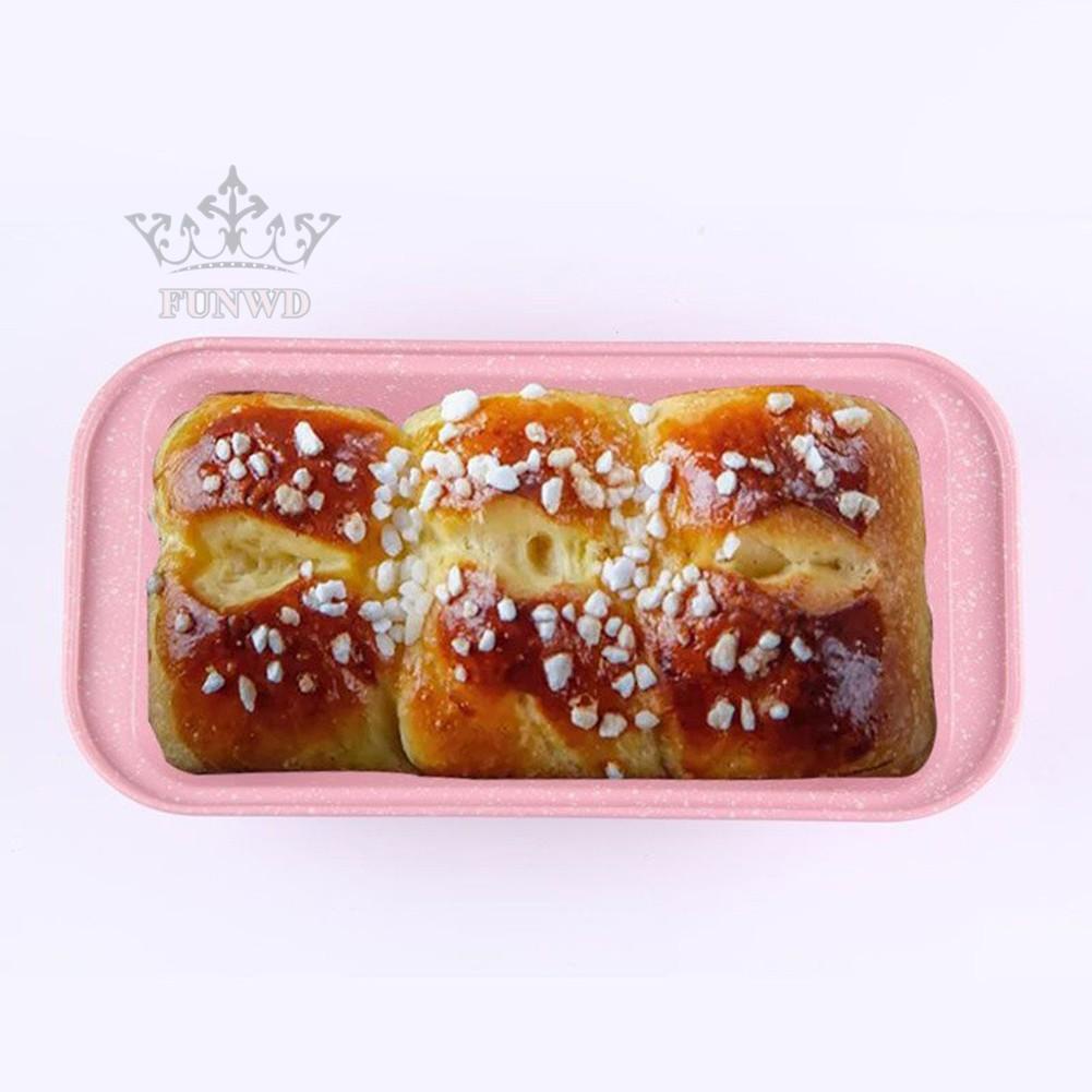 【FUNWD】Square Cake Pan Tin Oven Cooking Dish Baking Tray Cake Deep Non Stick Rack Mould