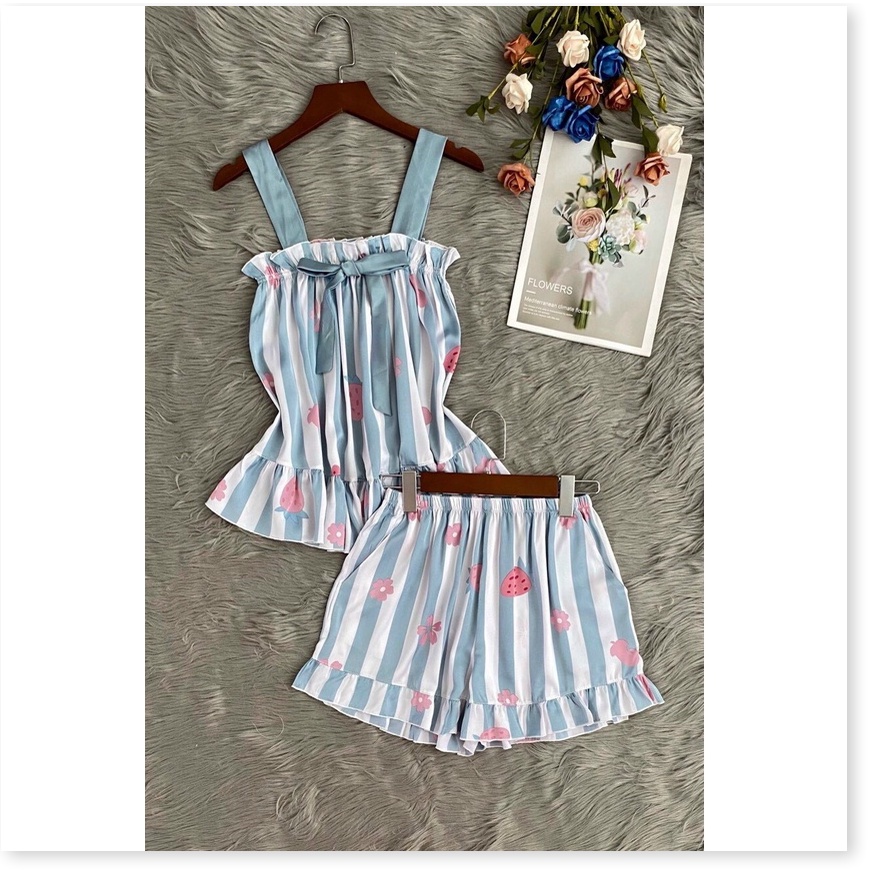 SET BỘ ĐỒ NGỦ NỮ NGẮN SIÊU ĐẸP , CỰC HOT HÈ 2021 KME FASHION