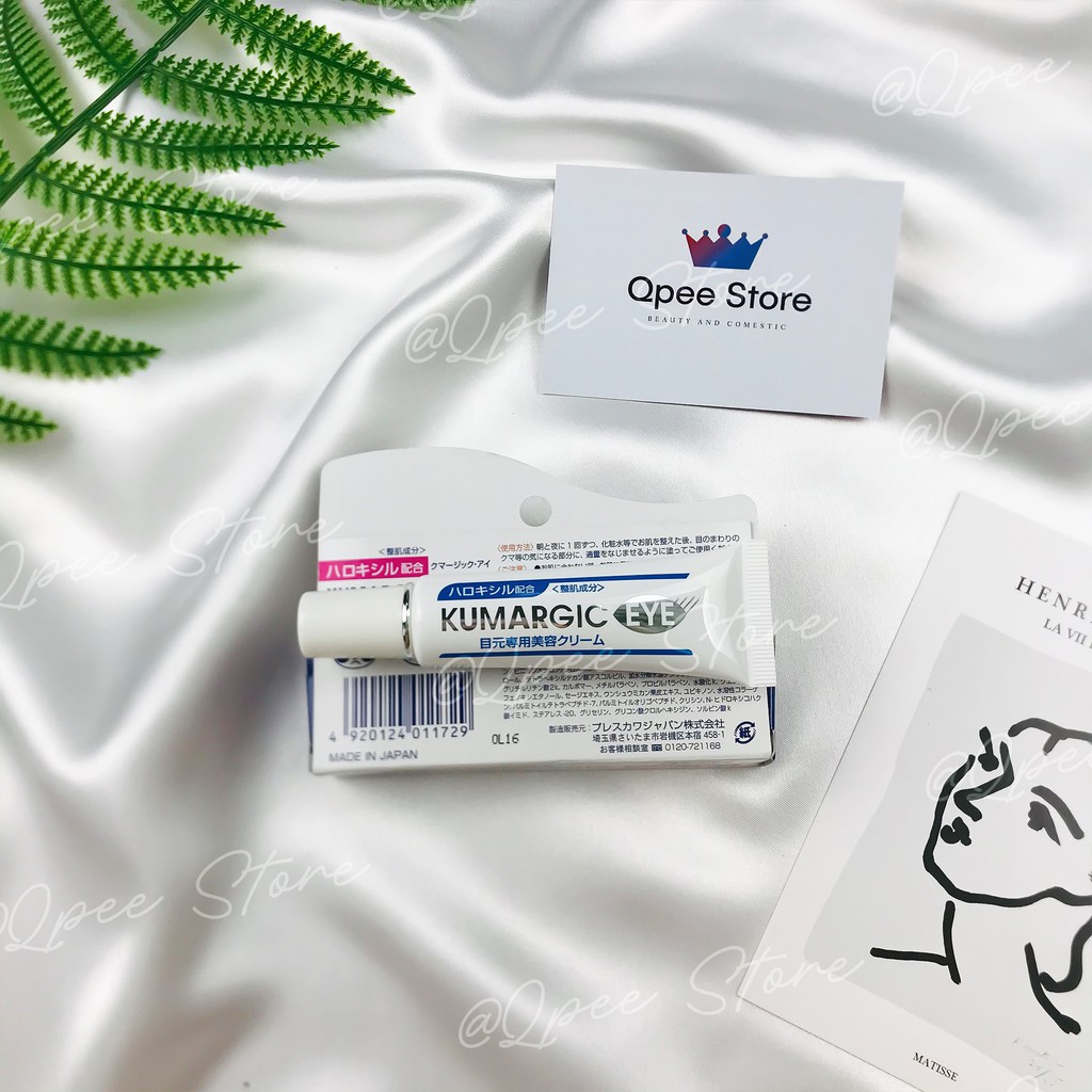 ✅ Kem ngăn ngừa thâm quầng mắt Kumargic Eye Nhật Bản - QPEESTORE