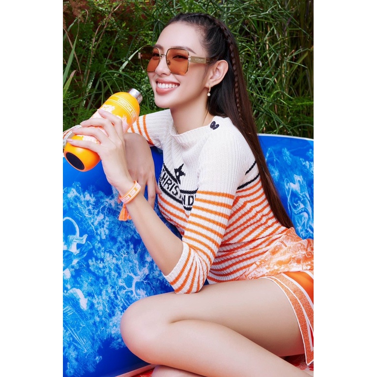 Áo len tay dài sọc ngang new trend