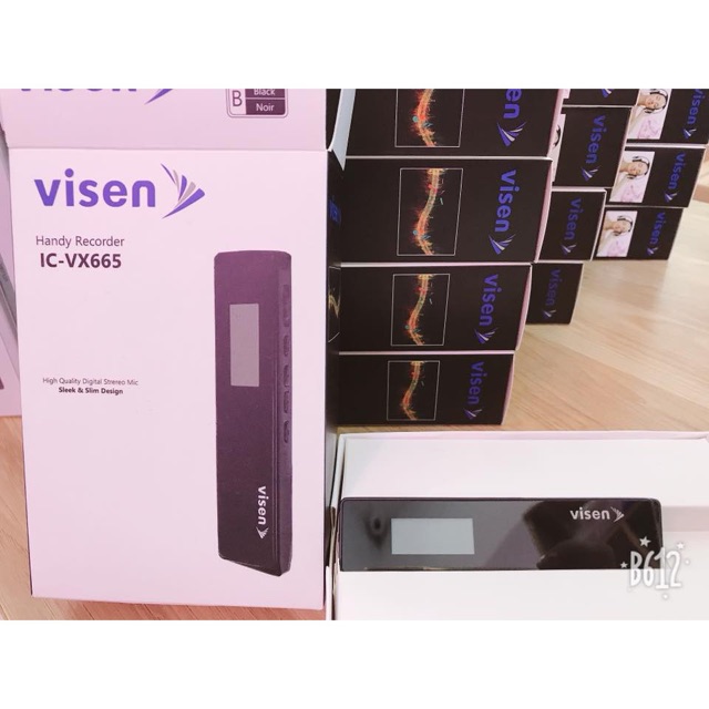 MÁY GHI ÂM VISEN VX-665 16G- BẢO HÀNH CHÍNH HÃNG 2 NĂM