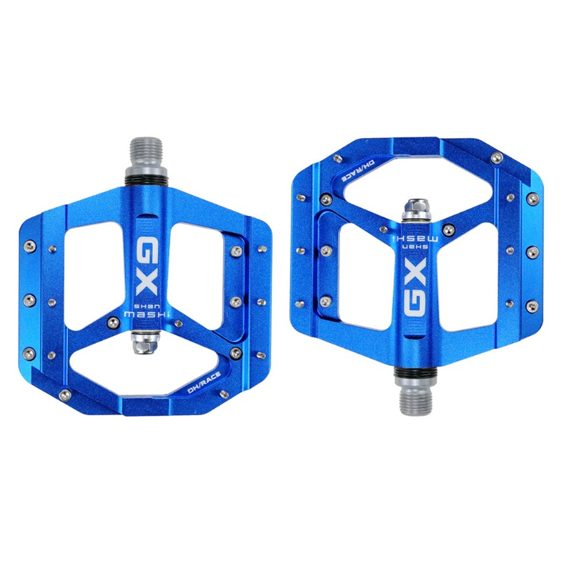 1 Cặp Bàn Đạp 3 Vòng Bi Phẳng Bằng Hợp Kim Nhôm Chống Trượt Cho Xe Đạp Leo Núi