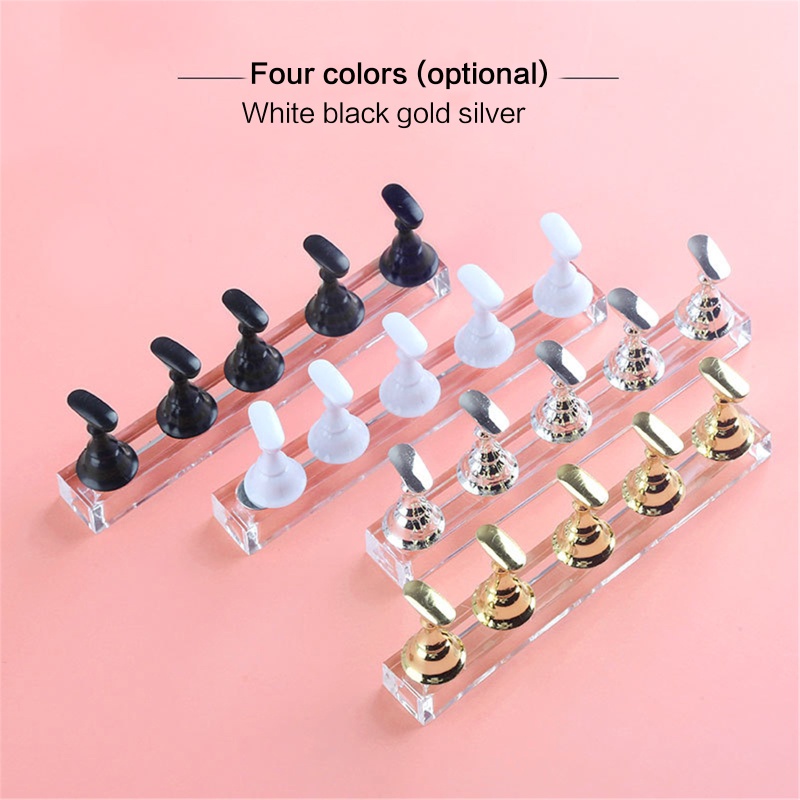 Giá Đỡ Trưng Bày Móng Tay Nghệ Thuật Bằng Nhựa Acrylic