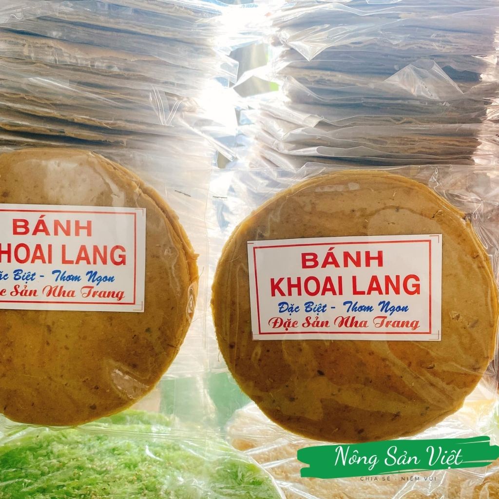 Bánh tráng khoai lang đặc sản Nha Trang bánh tráng khoai ăn liền/nướng siêu ngon - 04100102