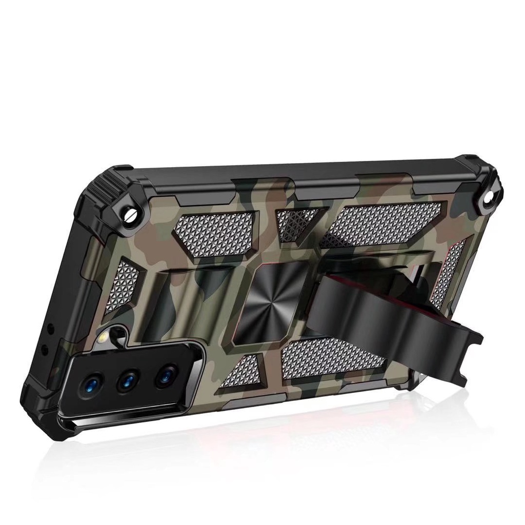 Military Armor Phone Case For Samsung Galaxy S20 S20 Plus S20 Ultra Note 20 Note 20 Ultra S20 FE 5G S21 S21 Plus S21 Ultra S21 FE Shockproof Cover