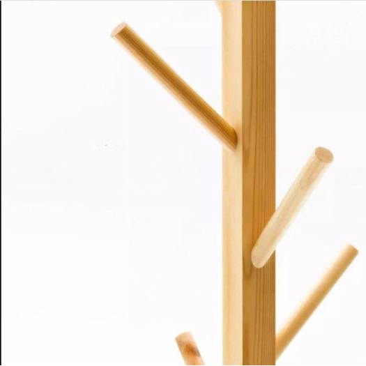 Giá Treo Đồ, Cây Treo Quần Áo Gỗ Phong Cách Hàn Quốc Decor Phòng Xinh