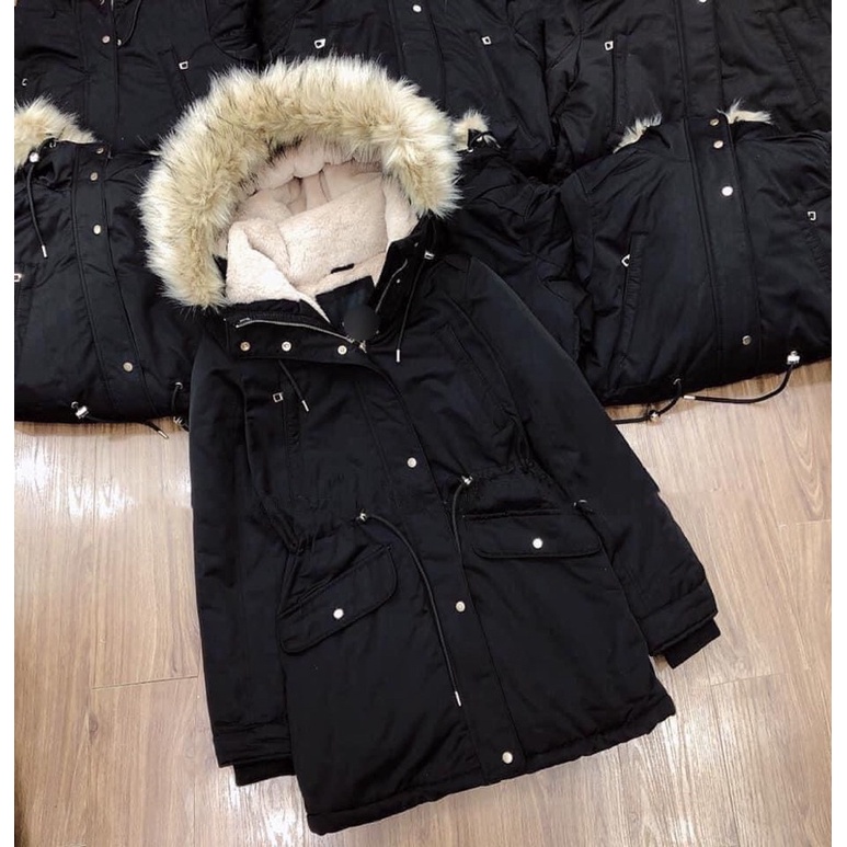 Áo parka lông