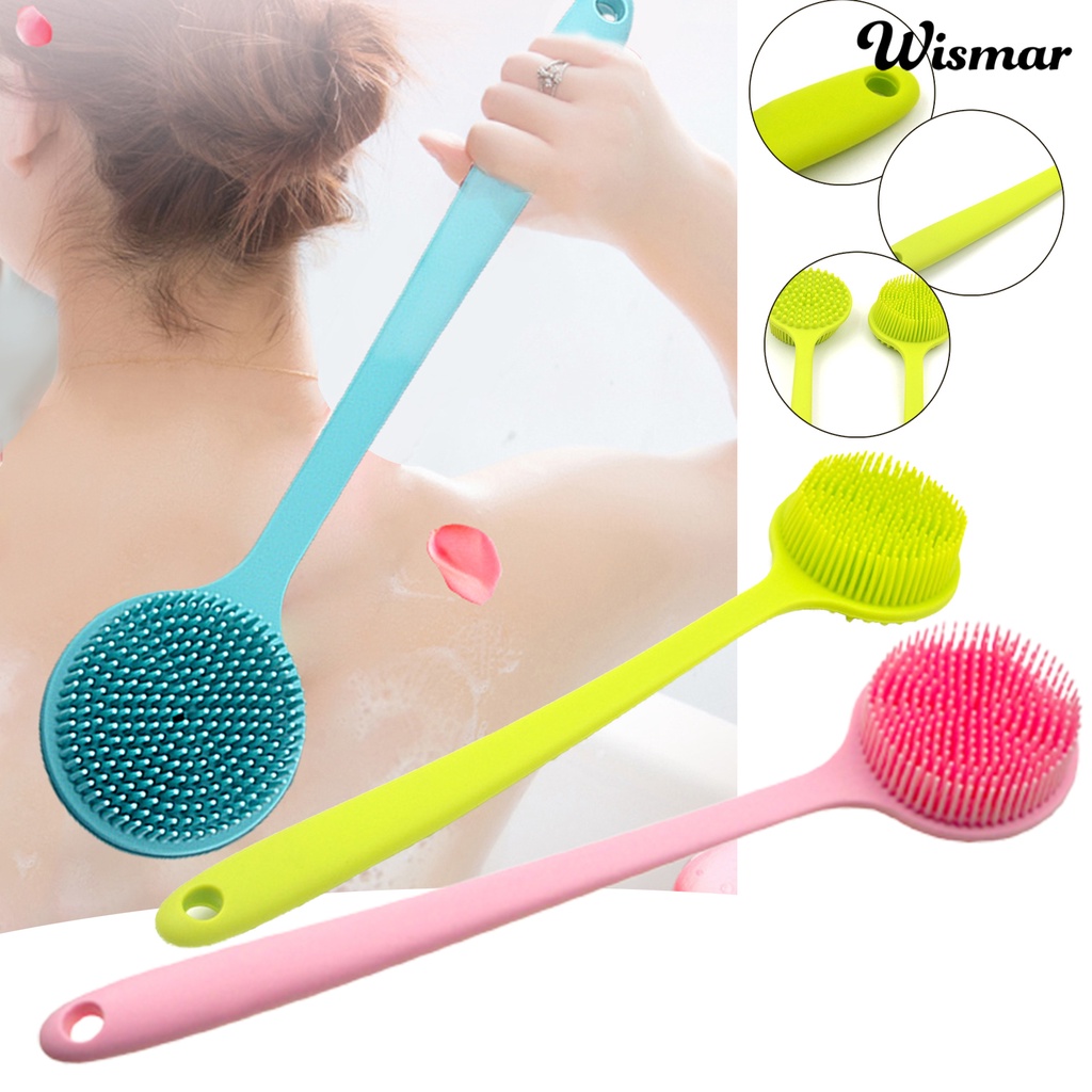 Bàn chải silicone chà lưng mát xa đa năng dễ sử dụng khi tắm